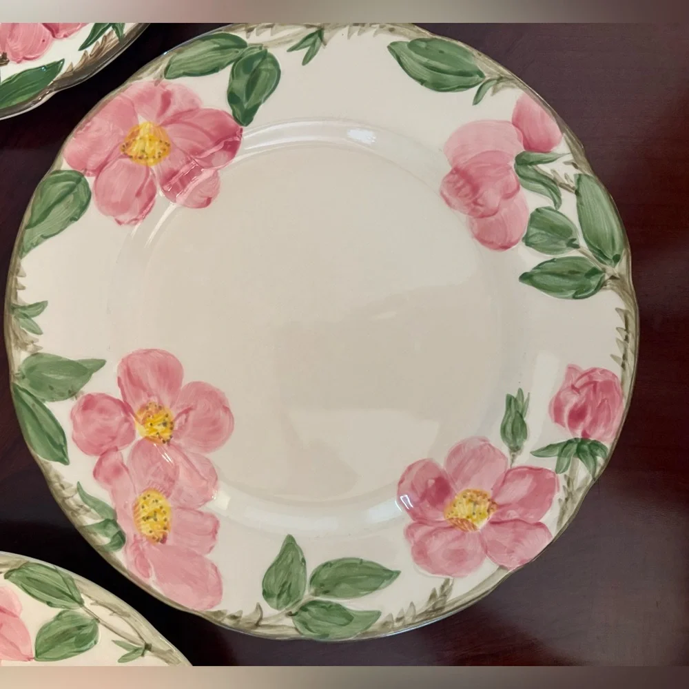 Franciscan Desert Rose - Luncheon Plates (4) - Picture 3 of 13